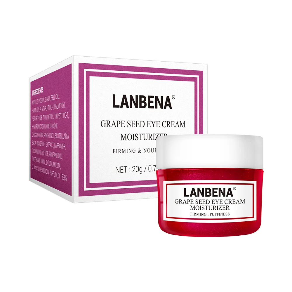 

LANBENA grape seed anti dark circles repair eye cream free shipping