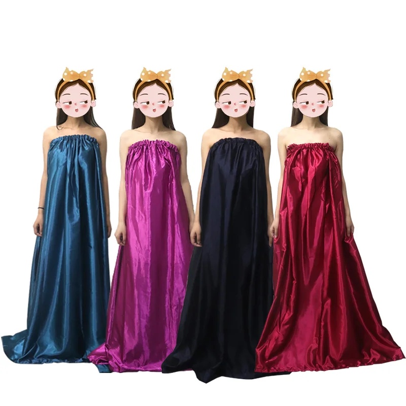 

2021 New Products Yoni Steam Herbs Customized purple yoni steam gowns, Red,black,blue,purple