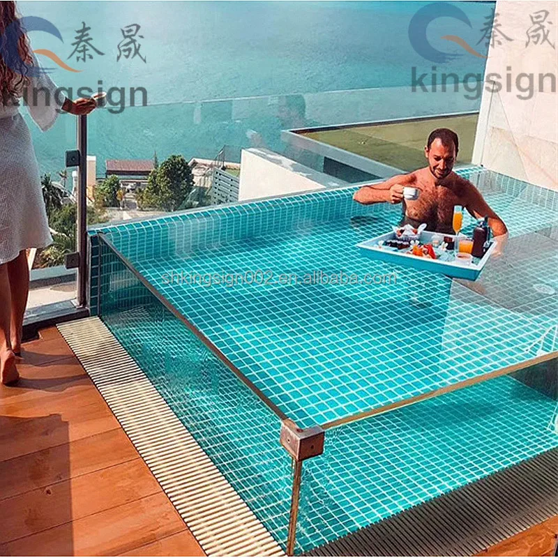 

scratch resistant acrylic sheet for swimming pool acryl glass wall outdoor, Transparent