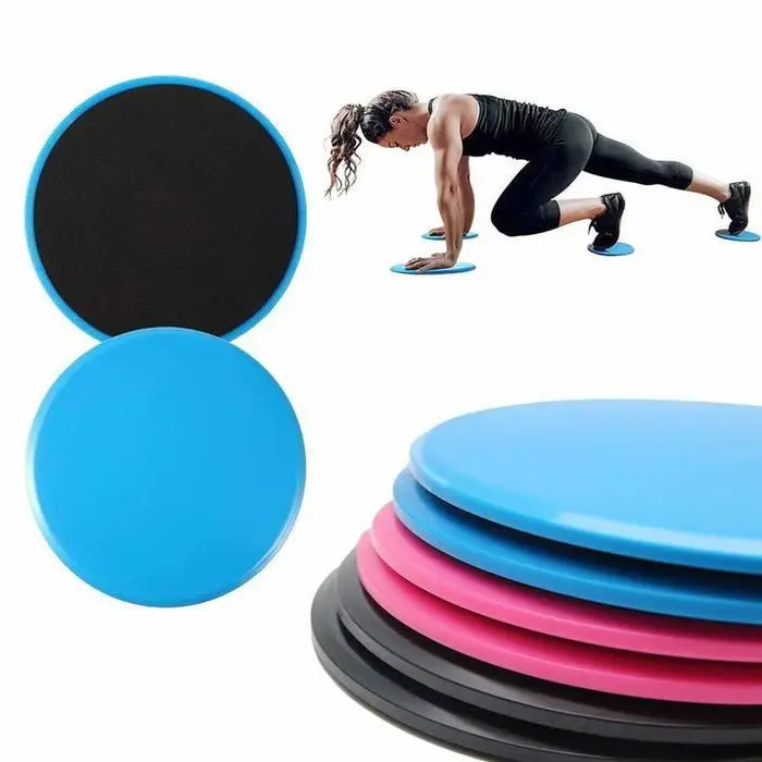 

Wholesale Custom Logo Fitness Bodybuilding Smooth Plastic Abs Gliding Disc Core Sliders Set, Custom color avaliable