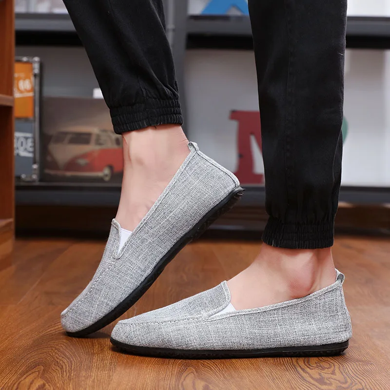 

Simple Solid Color and nice Design Men's Loafers, Customized