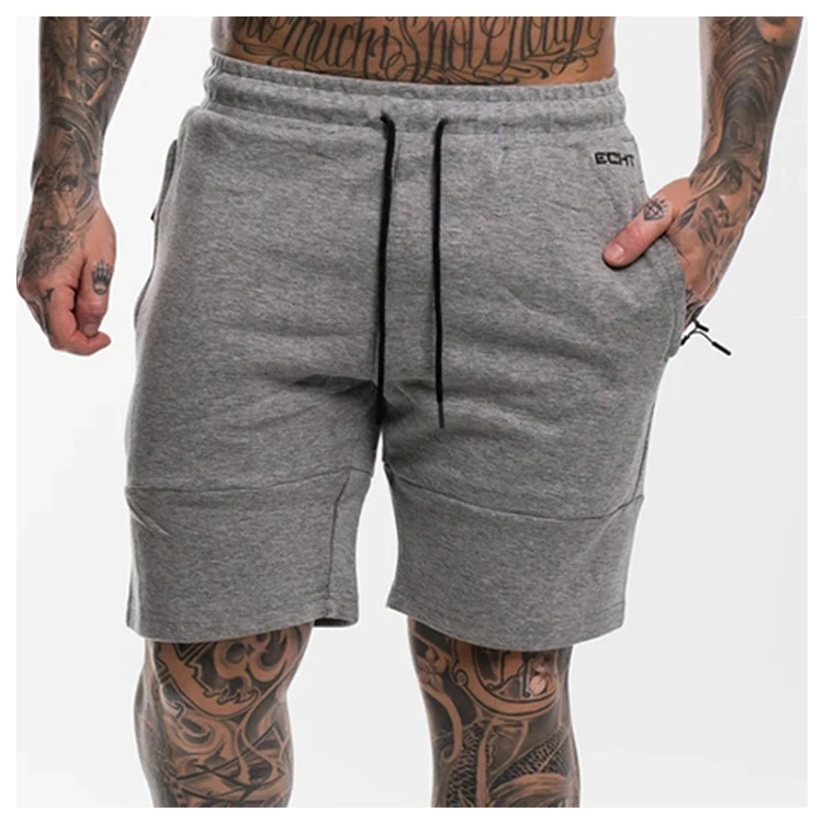 

BaiSheng Whole Sale Mens Finess Half Short Pants Drawstring Pockets Men's Shorts