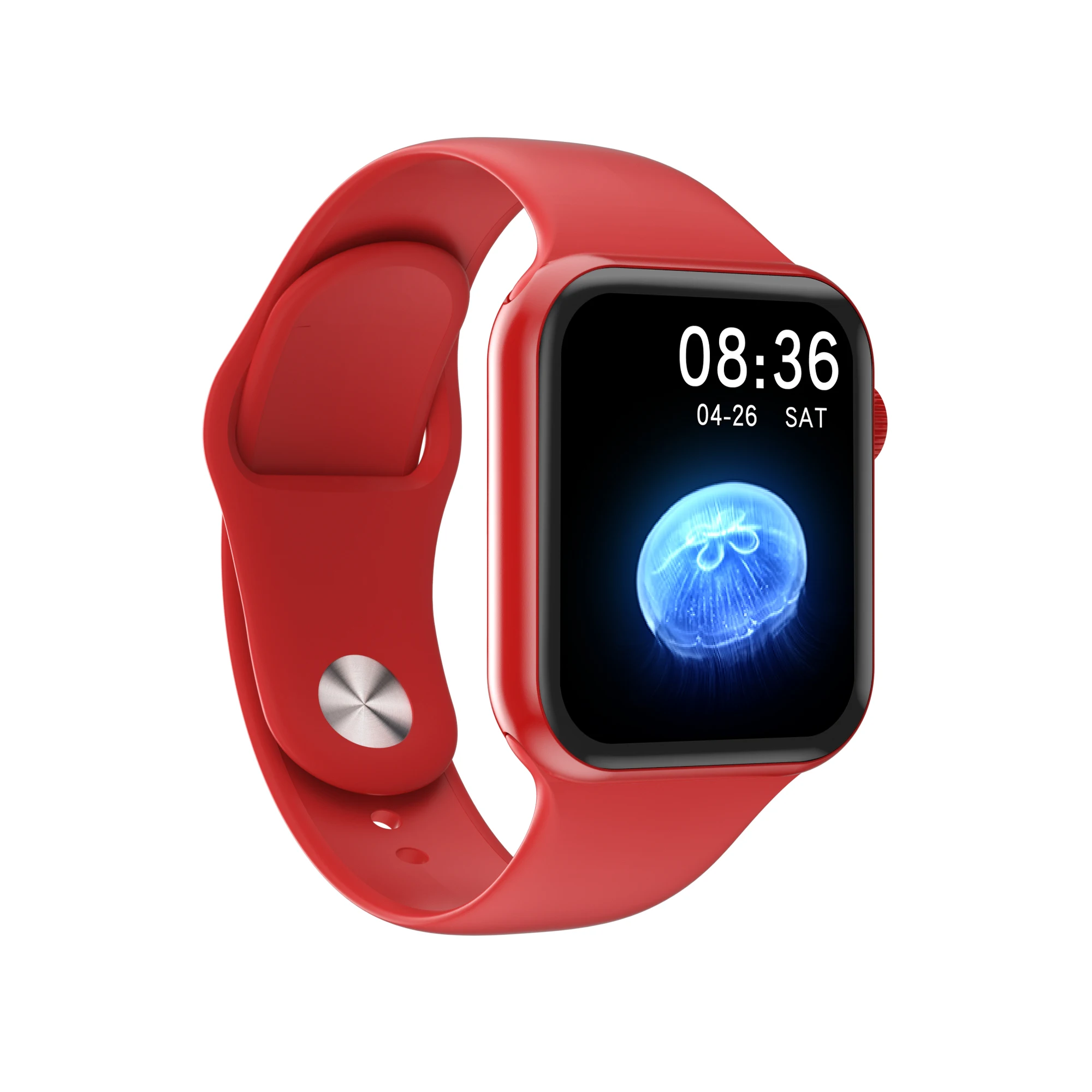 

T58PLUS Reloj BT Smartwatch 1.77-inch Screen Exercise Blood Pressure Oxygen Monitoring Series 6 Smart Watch T58 PLUS, Colorful