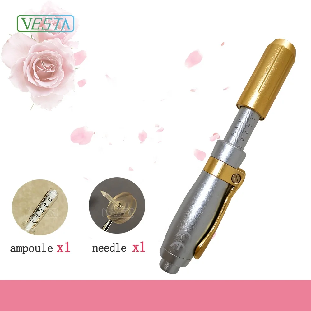 

Vesta Adjustable dose free needle hyaluronic pen