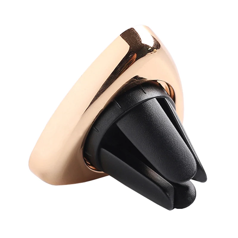 

Magnetic Car Phone Holder Triangle Air Vent Mount Magnet Stand For iPhone 6 6s Tablet Samsung S8 Phone Brackets free shipping, Black / gold / rose gold