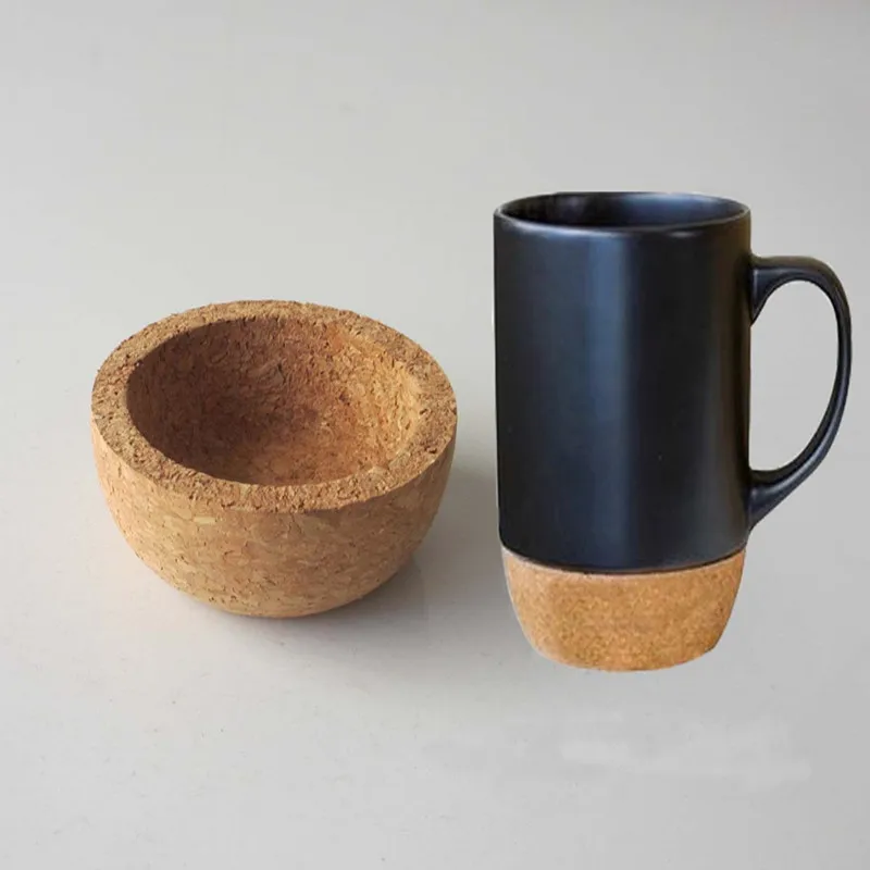 

Eco Friendly anti-slip cork cup Bottom Holder cork coffee cup holder For Mugs