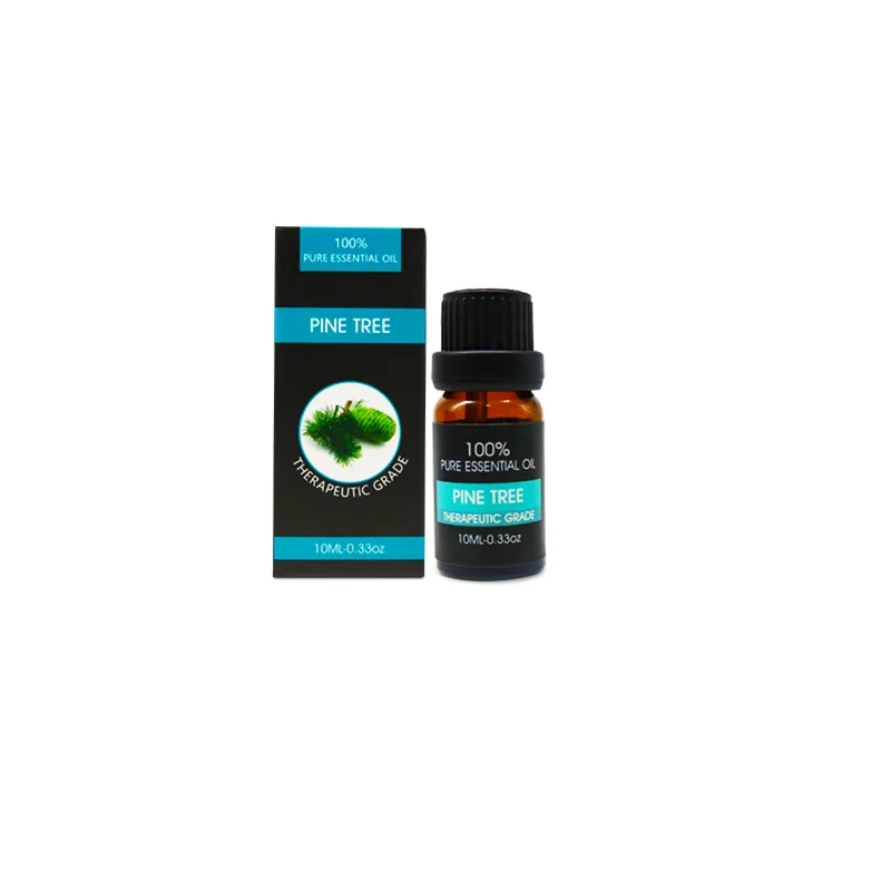 

10 ml 100% Pure Essential Oils single bottle various smells lavender tea tree peppermint, Black