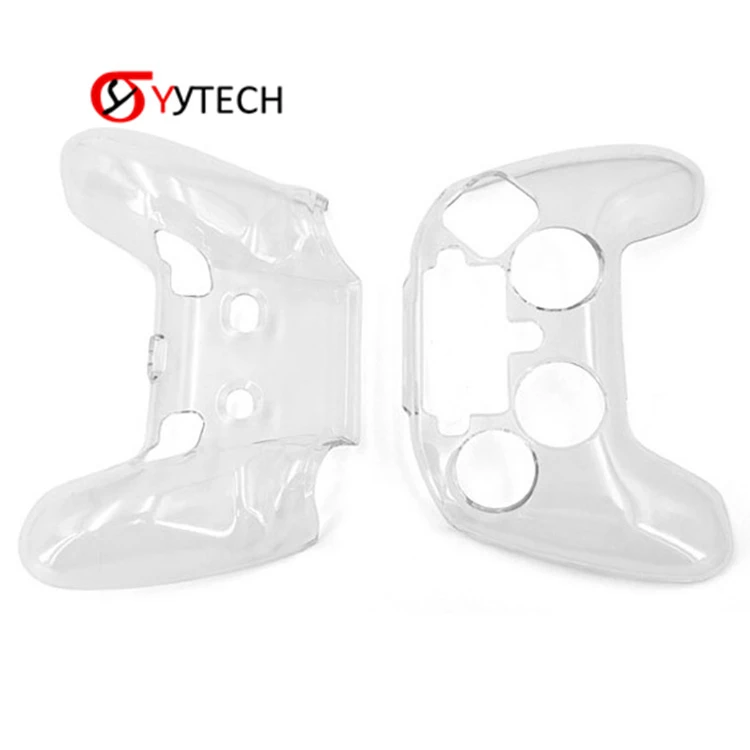 

SYYTECH Protective Transparent Clear Split Crystal Shell Hard Cover Shell Case for PS4 Nacon2 Edition Elite Controller