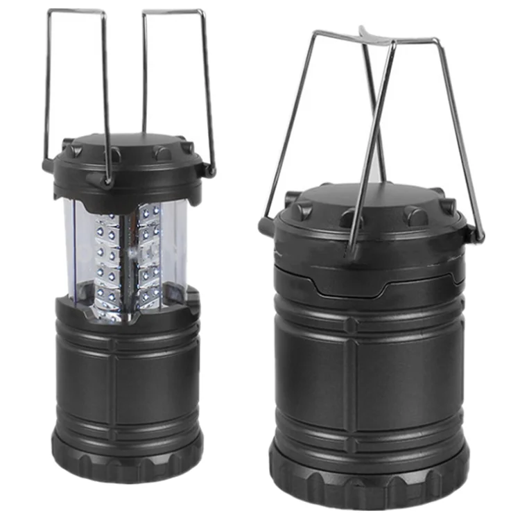 Super Bright 30Led Telescopic Camping Lantern Light AAA Powered Portable Outdoor Tent Lantern Outdoor Folding Camp Led Tent Lamp