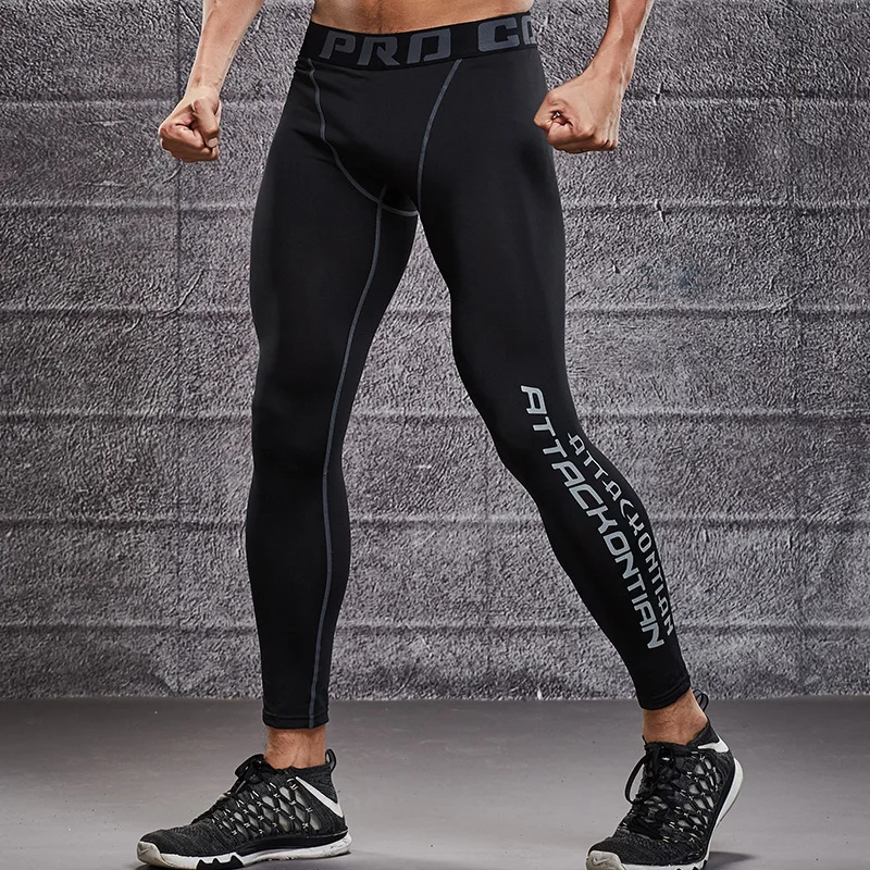 

Mens Sportswear tights men Bodybuilding Fitness Compression running pants Leggings