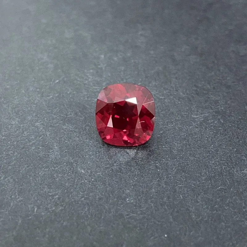 

HQ Gems Loose Gemstone Wholesale 5# red ruby 8x8mm Synthetic Ruby Stone