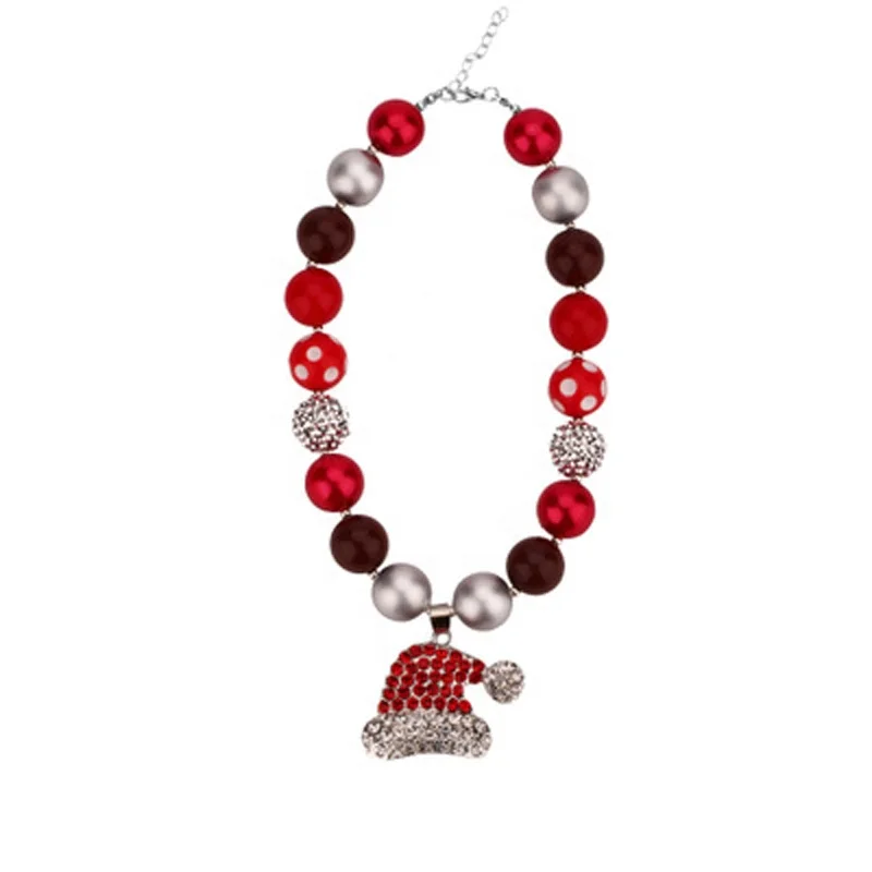 

Birthday gift Cartoon Christmas custom necklace Children's Beaded Necklace, Picture