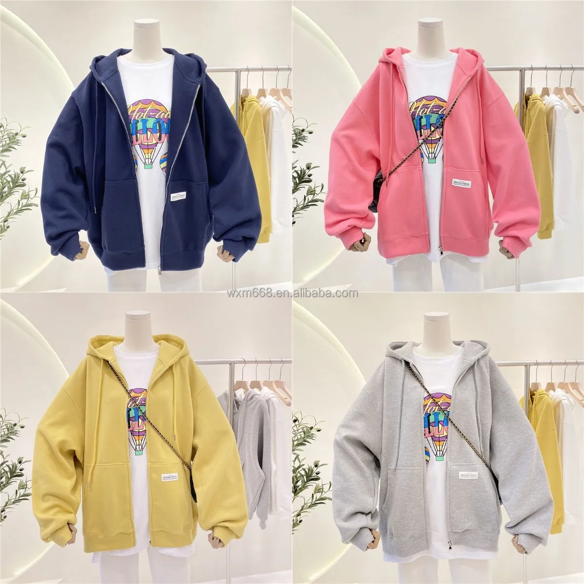 

Women's Hoodie Wholesale Latest Plus Size Casual Hoodie Women's Factory Cheap Women's Clothes Fall/Winter