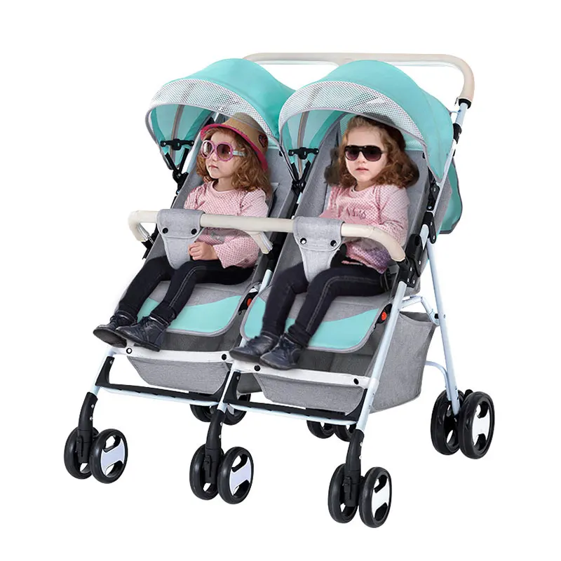 

Buy Twins Baby Stroller Pram, Hot Sale High Landscape Baby Carriage/, Pink/ green/ brown/ gray/ oem