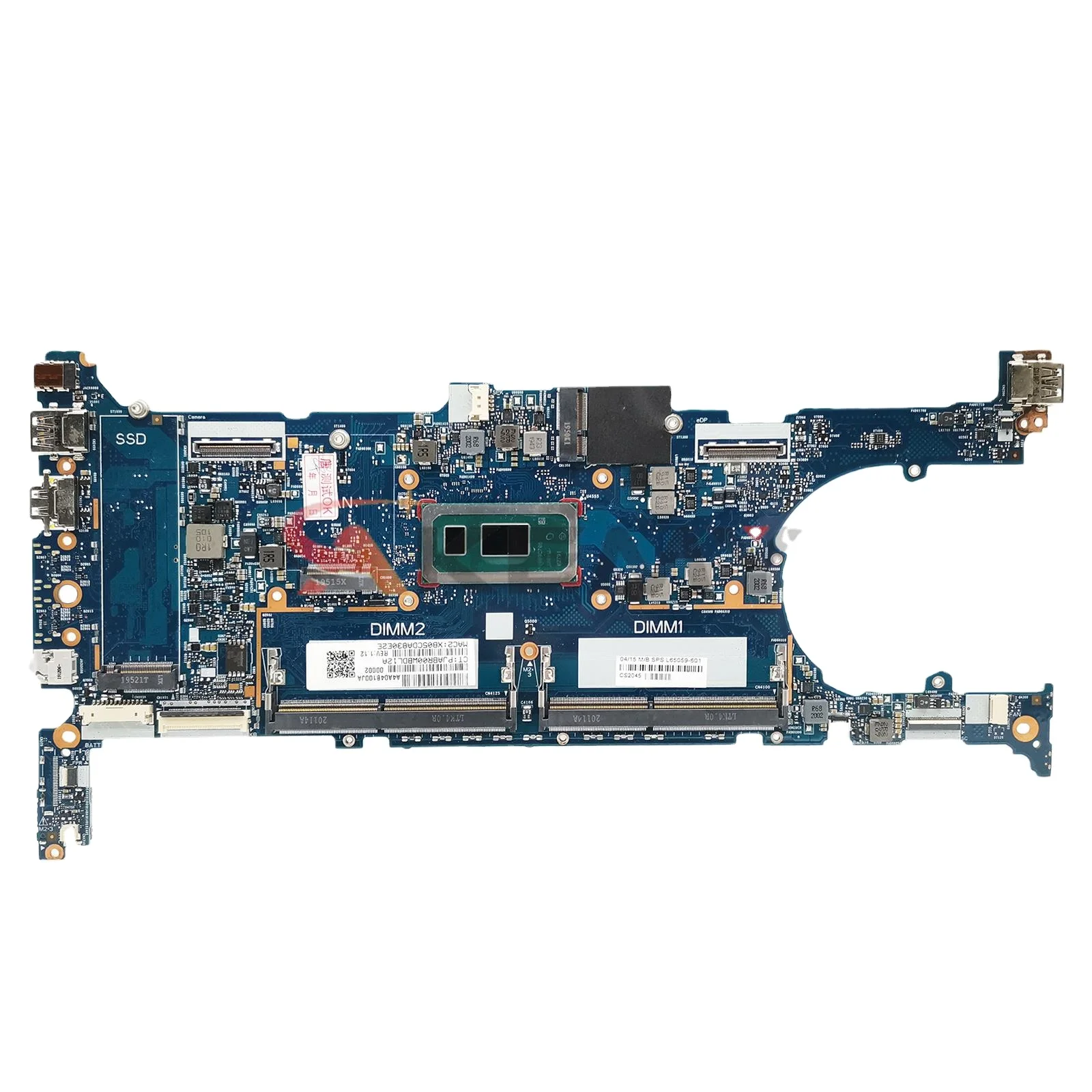 

For HP EliteBook X360 830 G6 Laptop motherboard Mainboard 6050A3059101 Motherboard with I5-8265U I5-8365U I7-8565U I7-8665U CPU