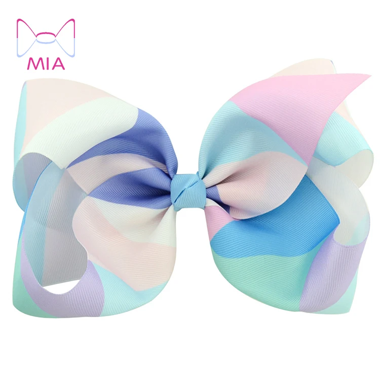 

Free Shipping over size  6 colors colorful ribbon baby girls bowknot hair bow clip for children 831, Picture shows