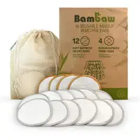 

Bamboo Fiber Reusable Makeup Remover Pad Bamboo Velvet Customizable Washable Amazon