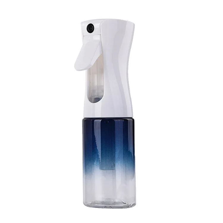 

wholesale Plastic Misty Trigger Sprayer Bottle 200ml 300ml Water Barber Hair Fine Mist Continuous Spray Bottle