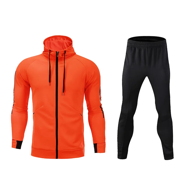 

2021 New Unisex 3 Color Training & Jogging Wear Tracksuit Custom Sim Fit Sweatsuit