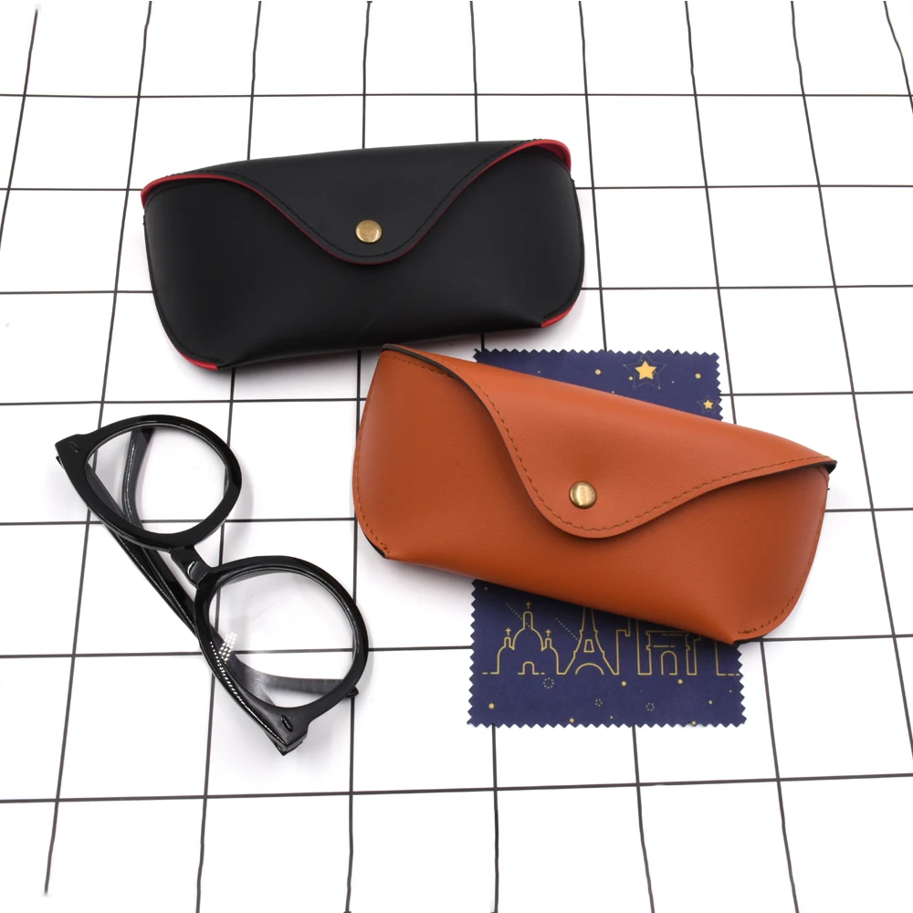 

Classic luxury popular light weight envelop soft handmade sunglasses case packaging box, Black,blue,brown,blue,etc.