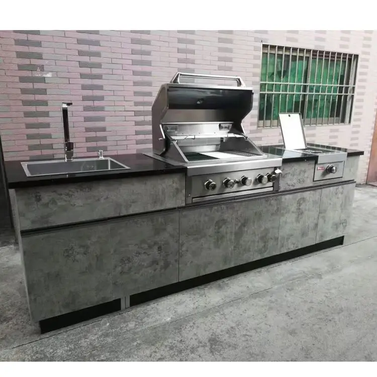 

Hot Selling Furniture Foshan For Drinks Portable Outdoor Kitchen Cabinet