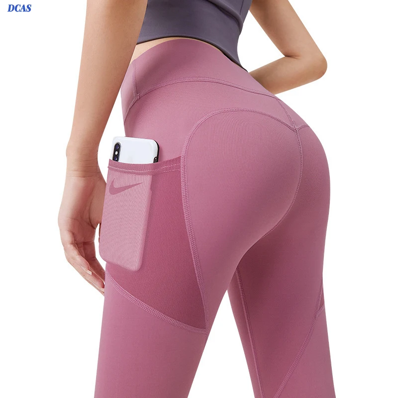 

2022 polyester fabric women gym wear yoga leggings and fitness clothing yoga pants