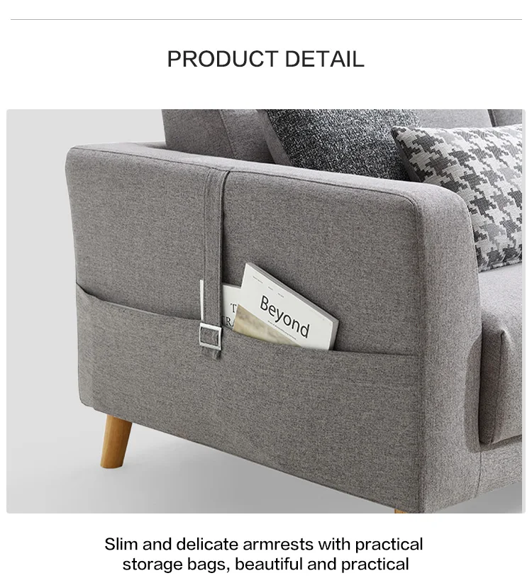 Living Room Furniture Settee Sofa Factory Price Modern Sectional Sofa 5 - 15 Days Solid Wood Feet European Style Fabric Modular