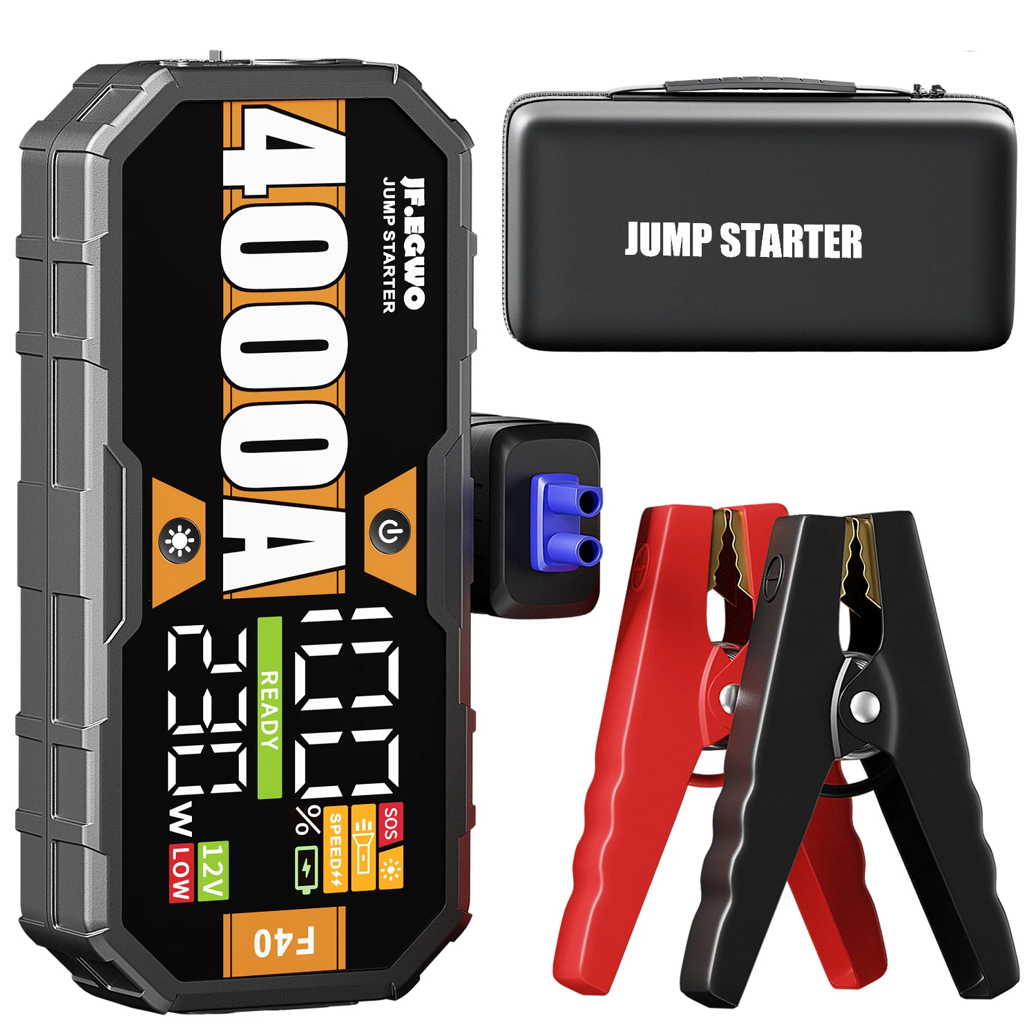 

Car jump box for car battery portable booster charger 12V starting device auto emergency 24000 jump starter