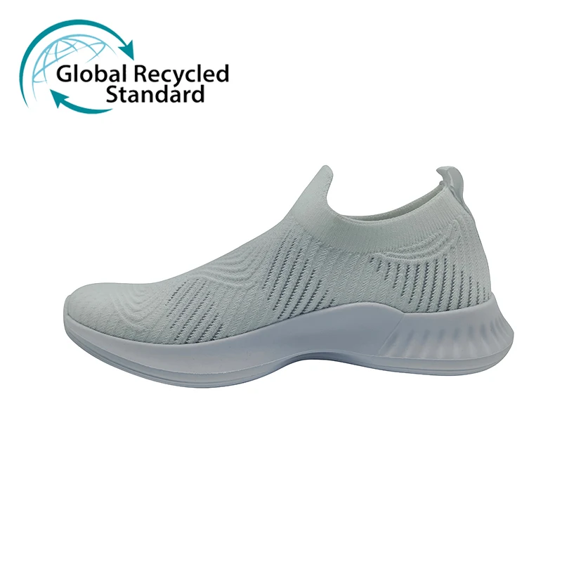 

High Quality Slip On Sport Mesh Shoes Sneakers Shoes For Men, White