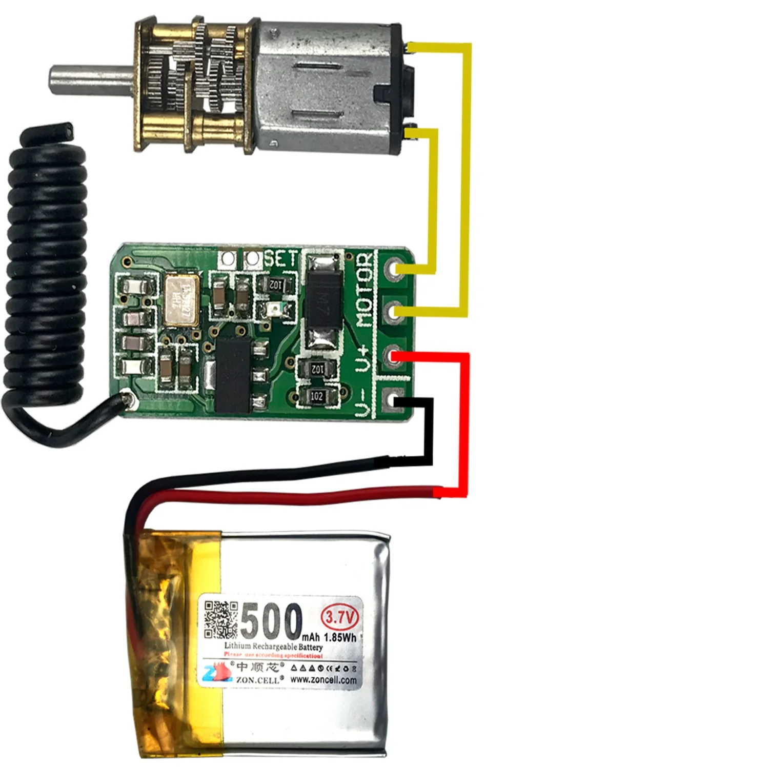 12vmotor Forward And Reverse Actuator Remote Control 433 Mhz Remote