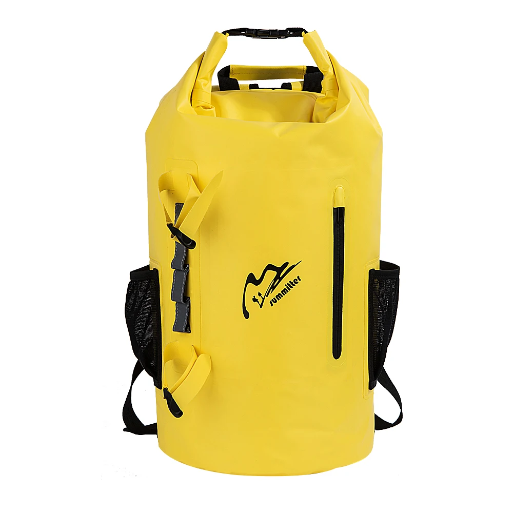 

waterproof customized size backpack dry bag with 2 shoulders