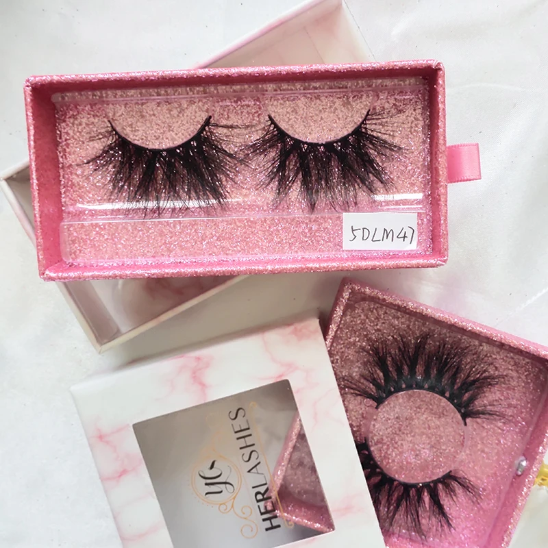 

Red classics lashes 25mm fluffy eyelashes for sale
