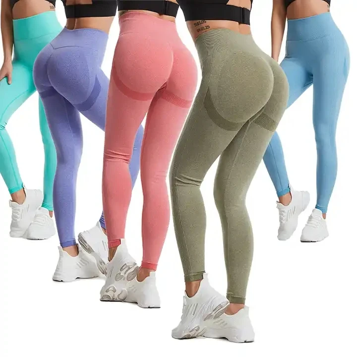 

RTS Selling Seamless Yoga Pants High Waist Women Leggings Butt Lifting Sexy Leggings Fitness Women Yoga Pants Wholesale