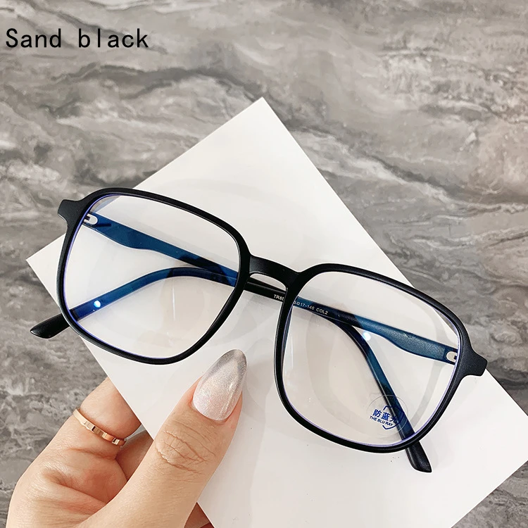 

8540 popular transparent square tr 90 high quality eye glass frames optical glasses