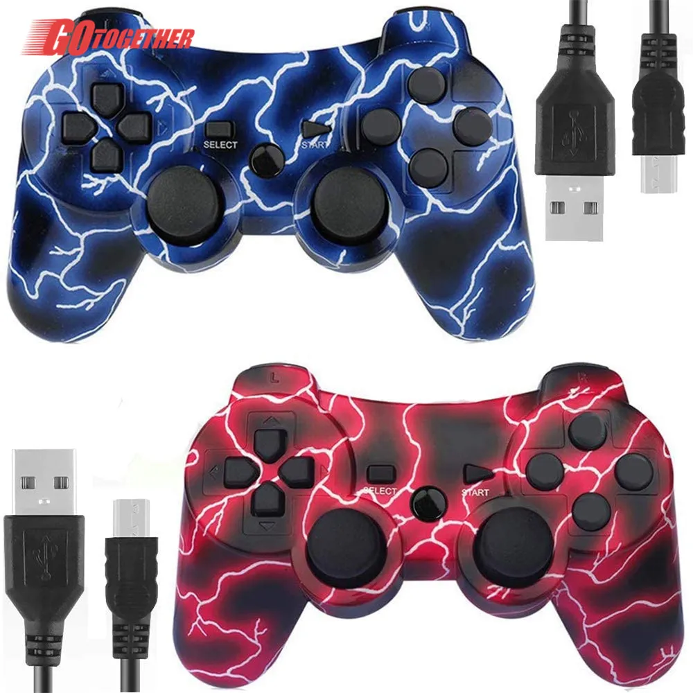 

Wholesale Ps3 Wireless Bt Game Controllers Gaming Joystick For Ps3 /pc/android Joystick Mobile Handle Joy Stick Controller, Black