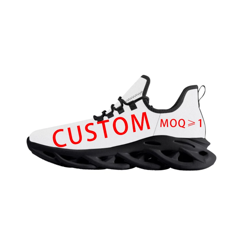 

3D Printing Service Hollow Out Bottom LOGO OEM Custom Shoes Customize Pattern Fashion Sneakers Casual Sports Running Shoes
