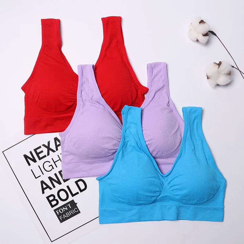 

High Quality Seamless Sports Bra Women Sport Yoga Bra Running Top Gym Fitness Wear, Multi-colors