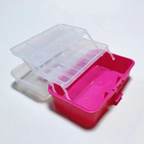 Multifunctional portable storage box 