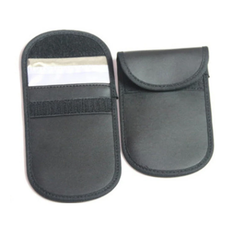 

Main product electromagnetic shielding key case Car key signal shielding bag