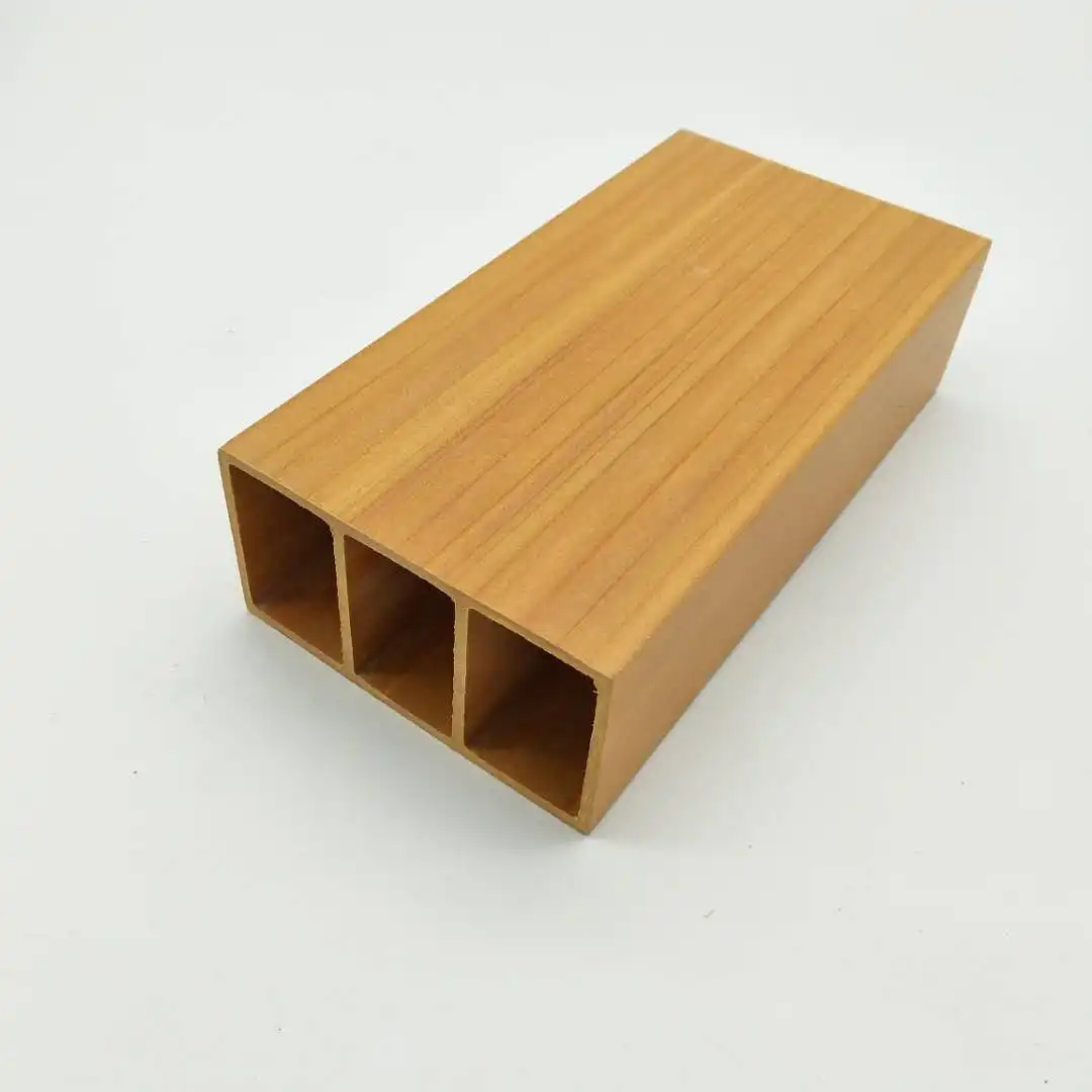 Factory Outlet Wood Plastic Composite Indoor Decoration Square Timber