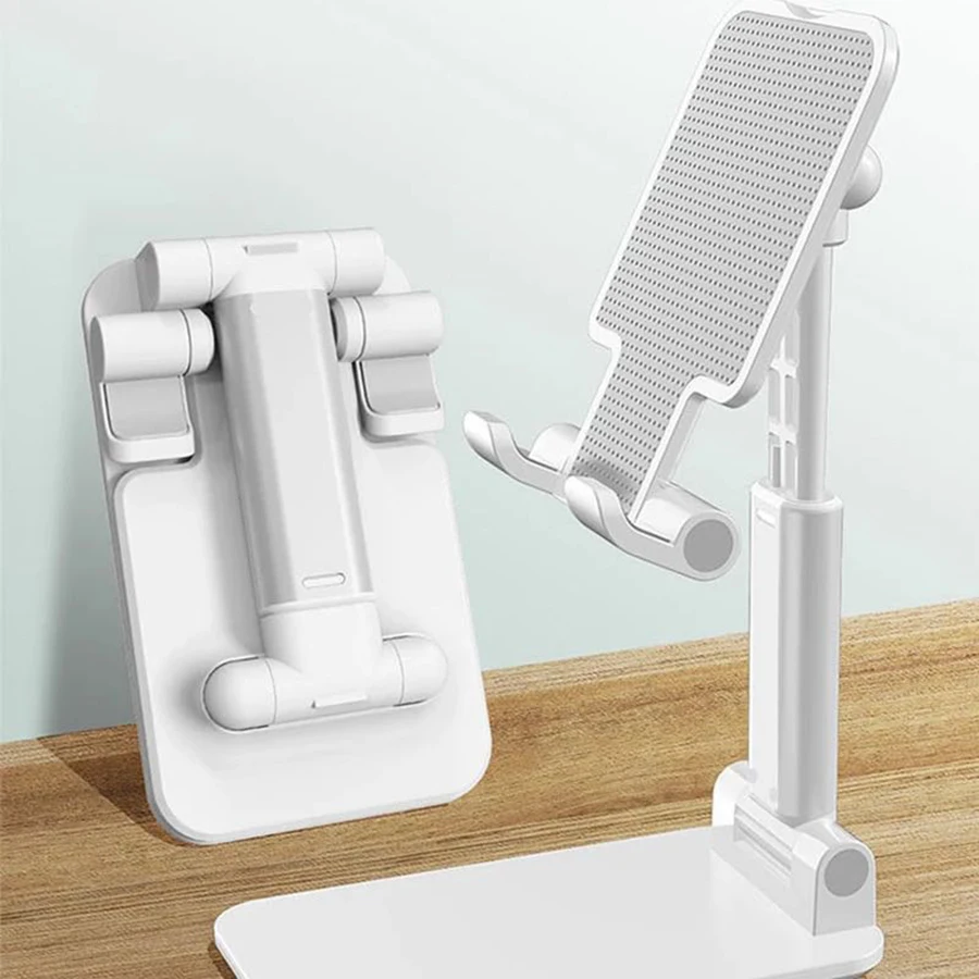 Foldable and adjustable desktop phone stand aluminium alloy desk tablet stand