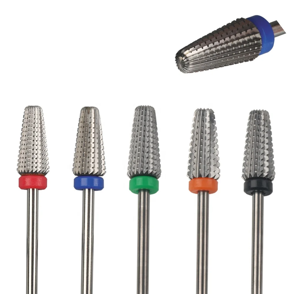 

hot sale 2 way tungsten carbide nail drill bit for nail beauty, Silver