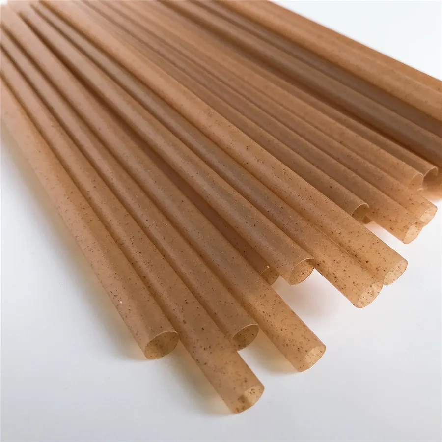 
6/7/8/10/12mm Eco Friendly Sugarcane Fibre Straw Biodegradable Natural Bagasse Straw 