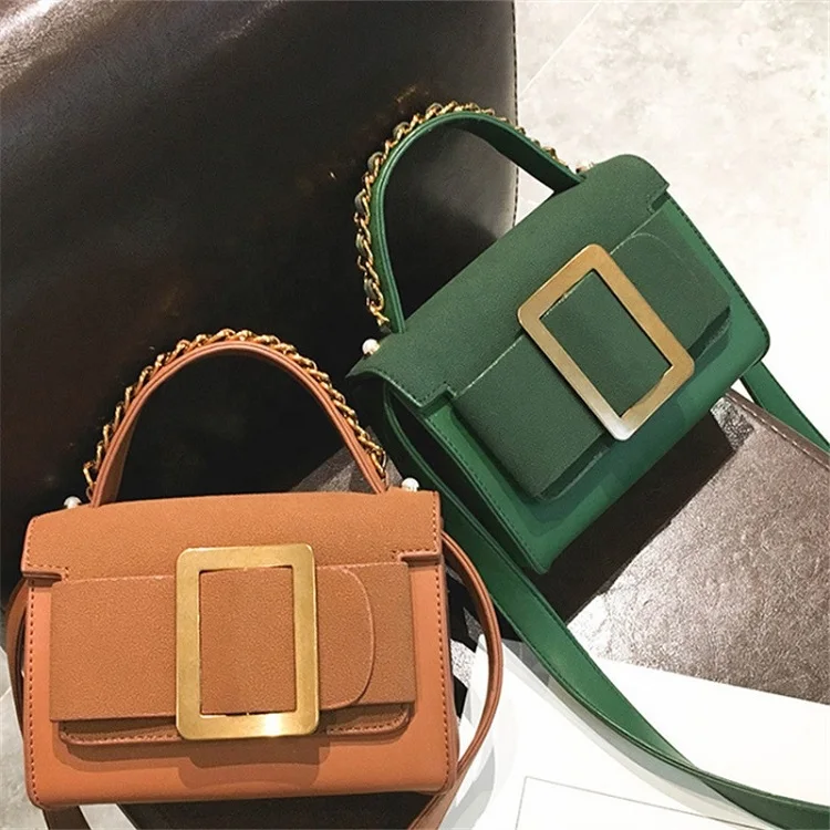 

Vintage Pu Women Hand Bags Leather Luxury Square Bag Ladies Shoulder Bag