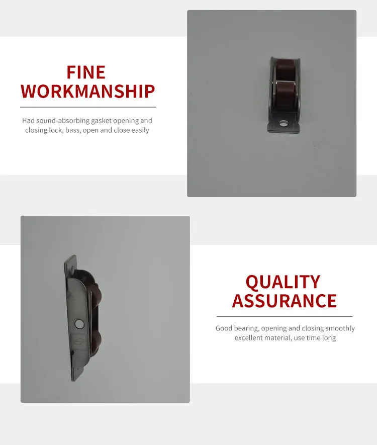 Pvc sliding window and roller single nylon wheel upvc window hardware