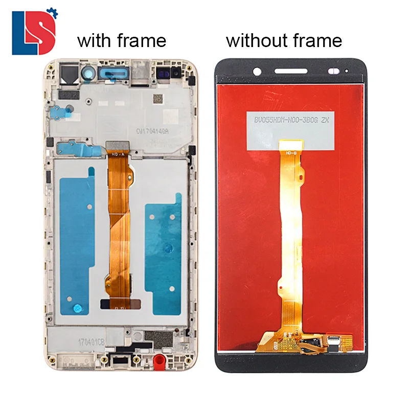 

5.5'' For Huawei Y6II Y6 II CAM-L23 CAM-L03 CAM-L21 CAM-AL00 Honor 5A LCD Display With Frame, Black/white/golden with frame
