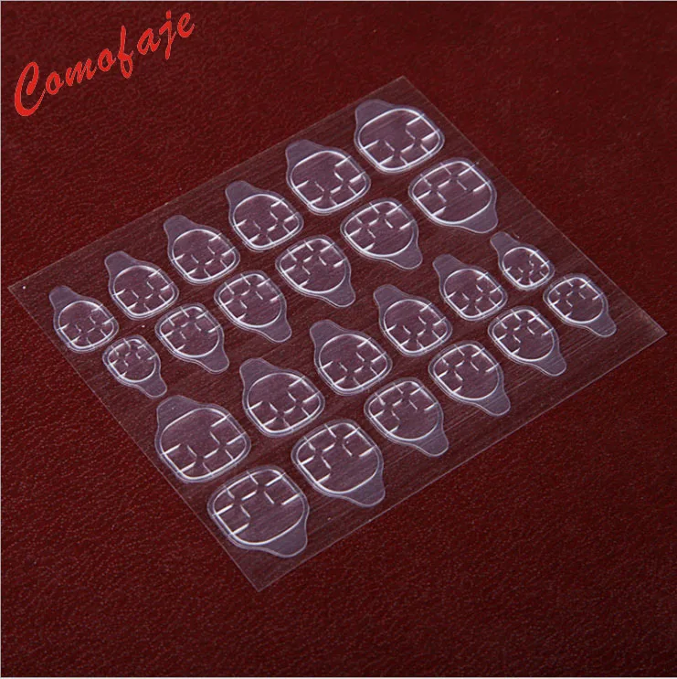 
Factory direct new 24 pieces / piece nail tip double-sided adhesive 