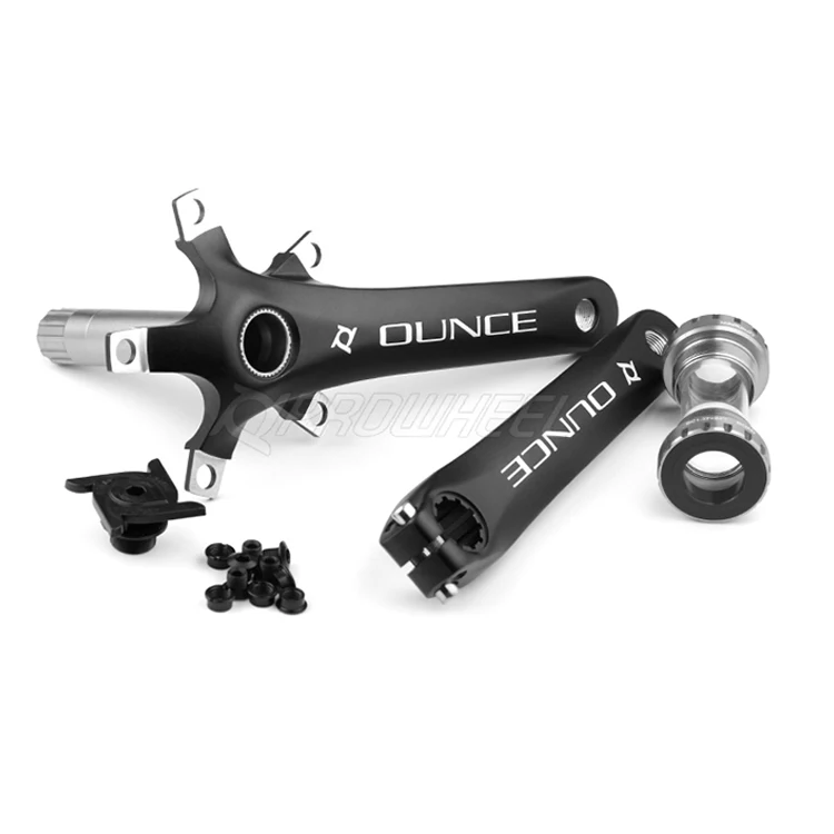 

Wholesale Prowheel 110 BCD Bicycle Crankset with 50 52 54 56 58 60T Chainwheel BB for Road Bike, Black