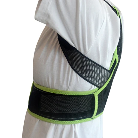 

breathable comfortable Adult Children kind vest back posture Corrector belt, Black