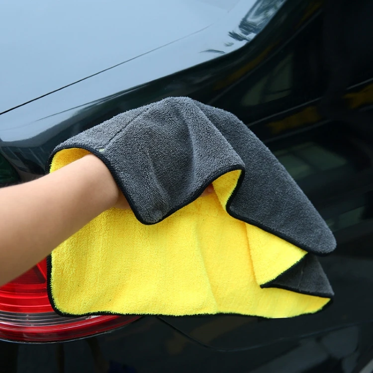 Factory hot sale absorbent microfibre car cleaning cloth towel